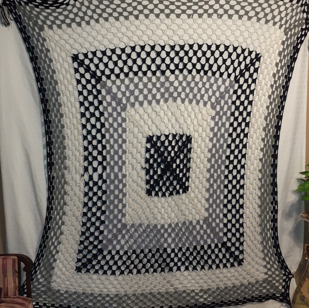 CROCHETED  QUILT
